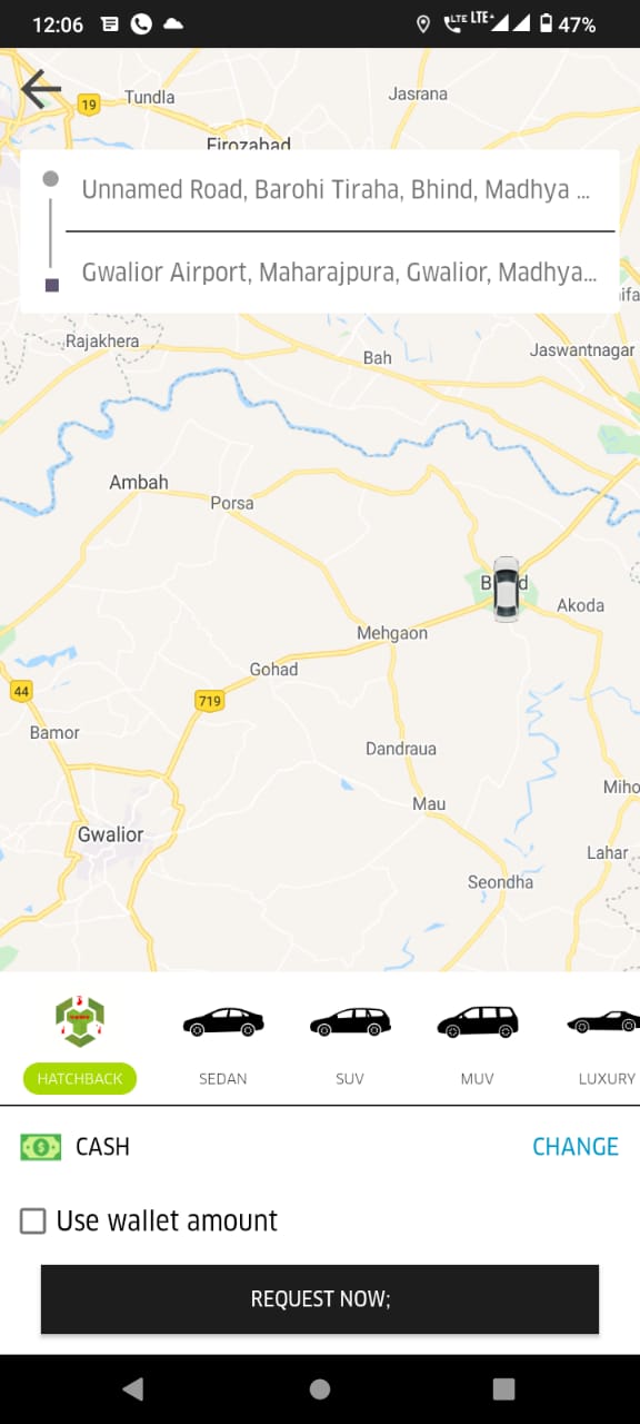 Machine Learning uber like app